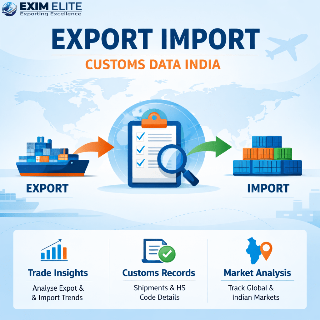 export import customs data india
