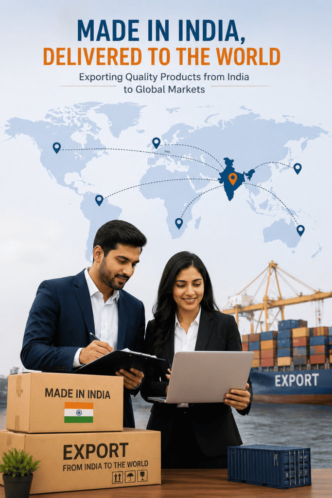 Exports products of India